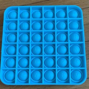 Blue Alphabet and Number Pop It Toy
